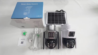 8MP Dual Lens IP Wifi Surveillance Camera